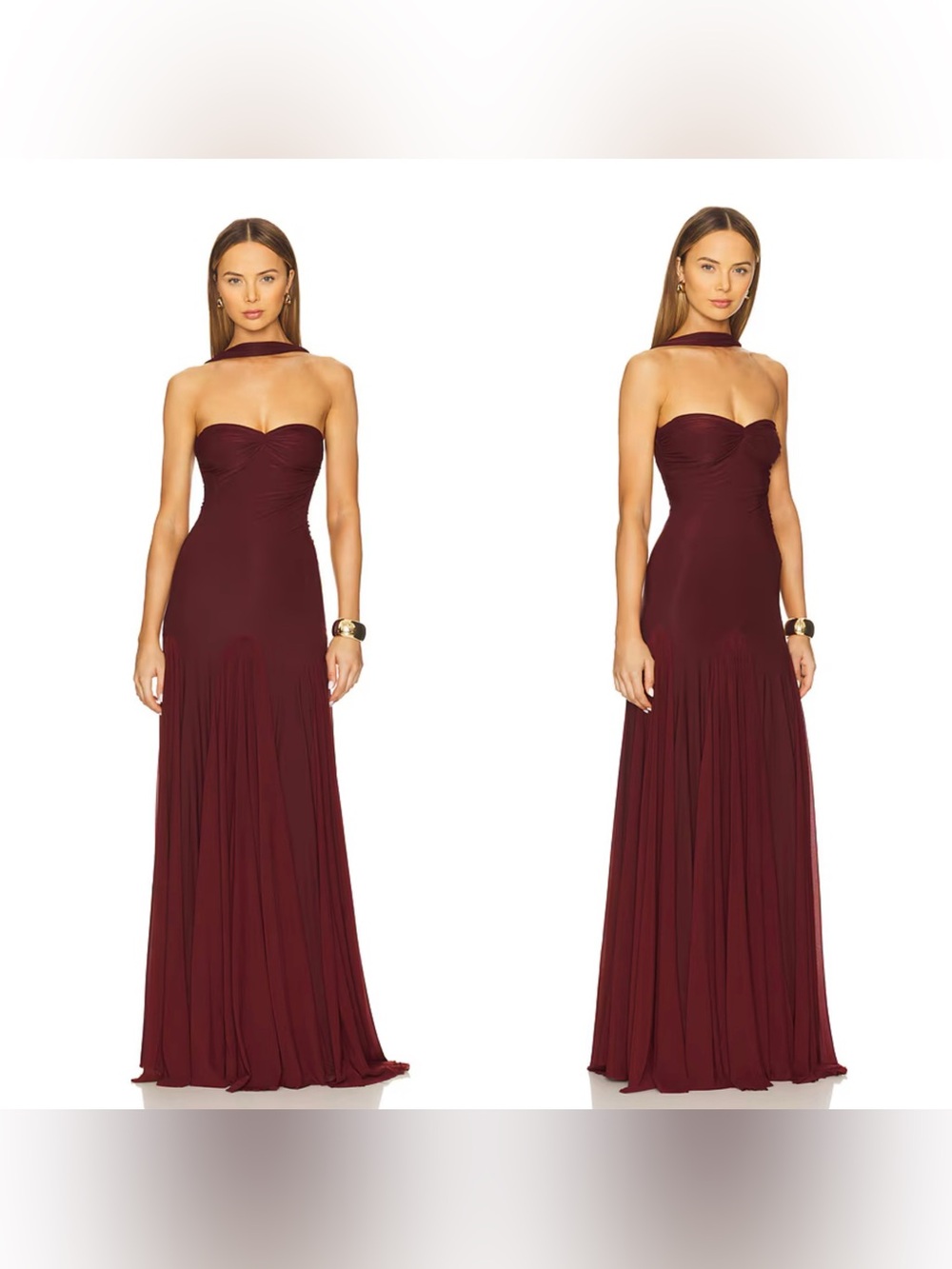 NWT Deme by Gabriella Berta Dress in Burgundy